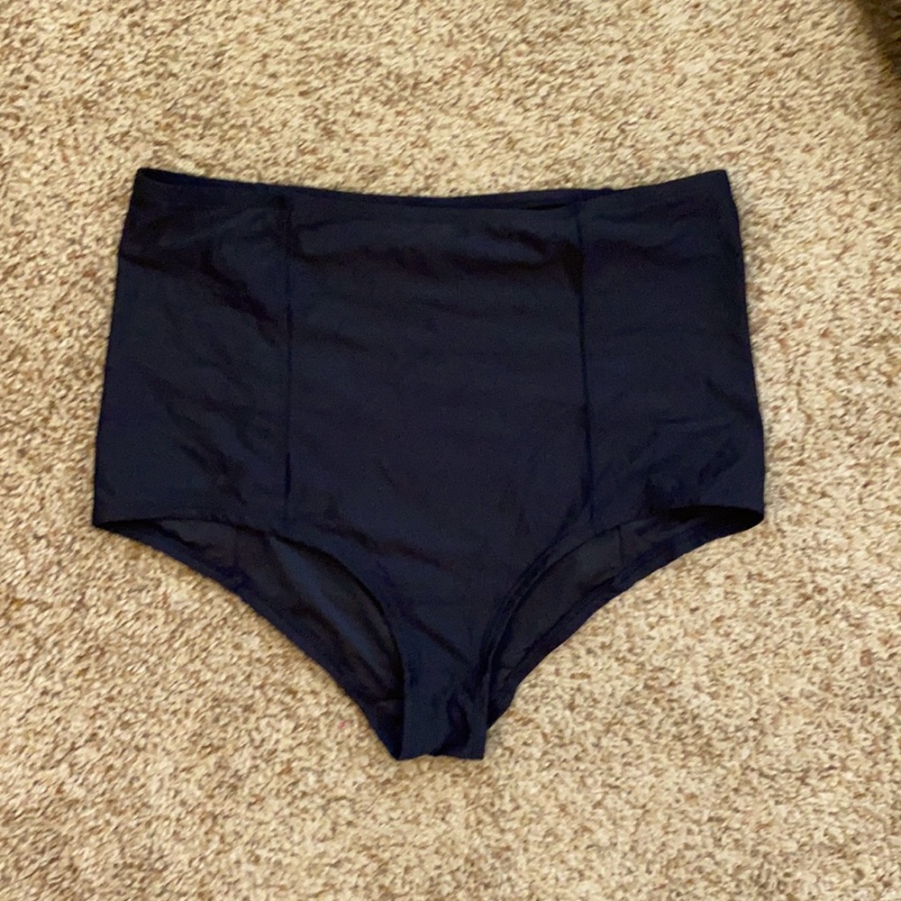 J. Crew high waist swim bottoms